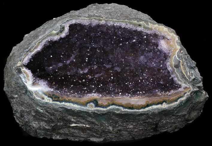 Amethyst Crystal Geode - Uruguay #37732